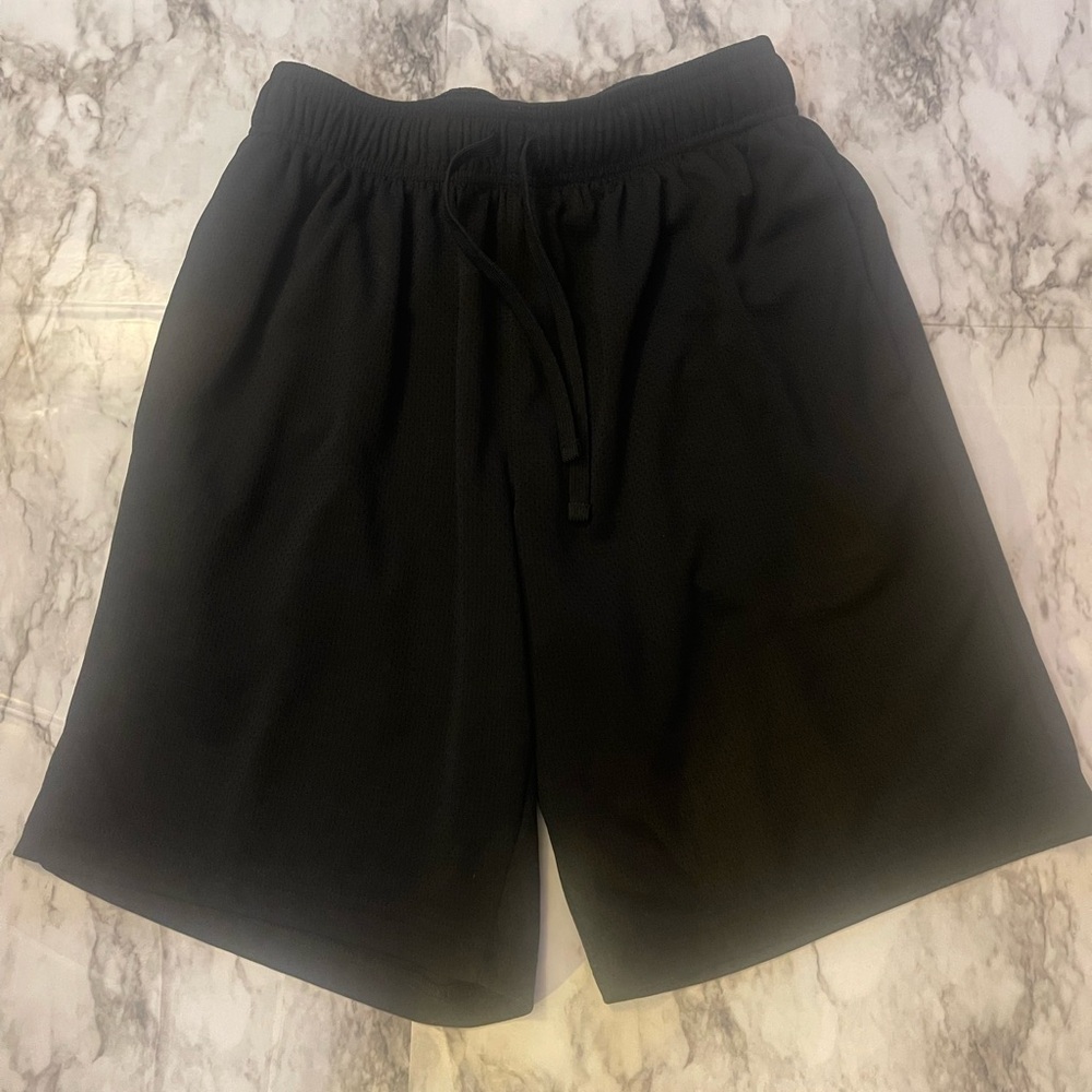 Men's Black Athletic Shorts